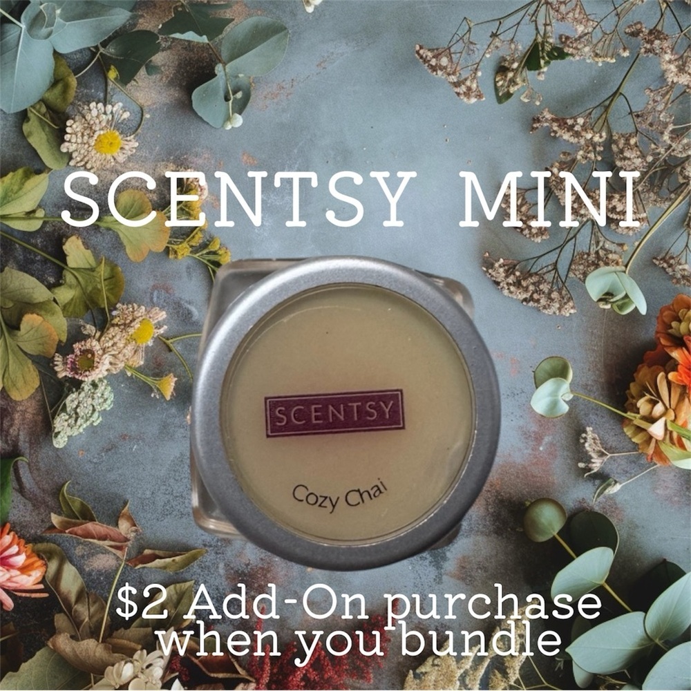 $2 Add-On 🆕Scentsy Mini Cozy Chai Home Fragrance